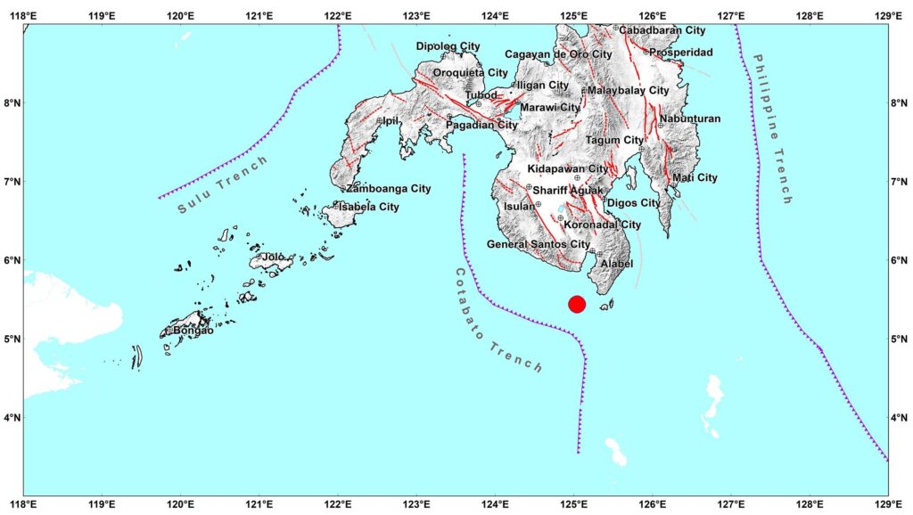 Magnitude 5 earthquake